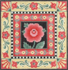 Folk Art Flower Needlepoint Canvas