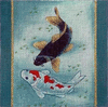 Koi Needlepoint Canvas Koi Needlepoint Canvas