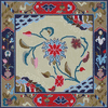 Chinese Floral Needlepoint Canvas