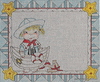 Nautical Girl Needlepoint Canvas Nautical Girl Needlepoint Canvas