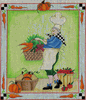 The Vegetable Chef Needlepoint Canvas