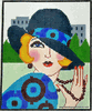 Chic Lady Needlepoint Canvas Chic Lady Needlepoint Canvas