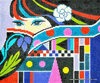 Lady Eyes Needlepoint Canvas Lady Eyes Needlepoint Canvas