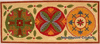Three Medallions Needlepoint Canvas Three Medallions Needlepoint Canvas