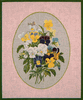 Pansies Needlepoint Canvas