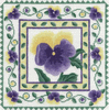 Pansy Needlepoint Canvas