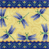 Dragonflies Needlepoint Canvas Dragonflies Needlepoint Canvas