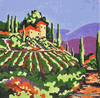 Tuscan Vineyard # 1 Needlepoint Canvas Tuscan Vineyard # 1 Needlepoint Canvas