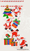 Tumbling Santa’s Needlepoint Stocking Tumbling Santa’s Needlepoint Stocking