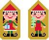 Christmas Elves Needlepoint Kit Christmas Elves Needlepoint Kit