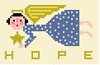 Christmas Hope Angel Needlepoint Canvas Christmas Hope Angel Needlepoint Canvas