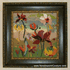 Gold Collage Bouquet Needlepoint Canvas