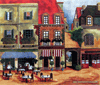 Village Street I Needlepoint Canvas Village Street I Needlepoint Canvas