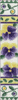 Pansy Needlepoint Bookmark Pansy Needlepoint Bookmark