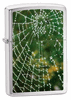 Zippo-28285-spider-web-with-raindew-brushed-chrome-Lighter Zippo-28285-spider-web-with-raindew-brushed-chrome-Lighter