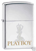 Zippo-6808-playboy-bunny-chrome-Lighter-Discontinued Zippo-6808-playboy-bunny-chrome-Lighter-Discontinued