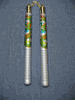 SILVER DRAGON NUNCHUCKS