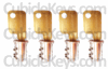 Four Haworth ML Lock Cores Four Haworth ML Lock Cores