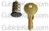 One Herman Miller UM Lock Core One Herman Miller UM Lock Core