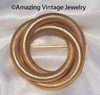 SARAH'S CIRCLE Pin - Goldtone SARAH'S CIRCLE Pin - Goldtone