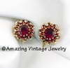 DEEP BURGUNDY Earrings DEEP BURGUNDY Earrings