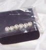 SIX SIMULATED PEARL BEADS SIX SIMULATED PEARL BEADS