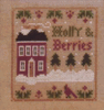 Simple Sampler #6 - Holly & Berries by Diane Williams Simple Sampler #6 - Holly & Berries by Diane Williams