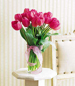 20 Hot Pink Tulip Bouquet 20 Hot Pink Tulip Bouquet