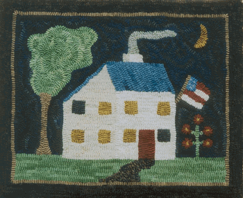 SALT BOX by Fredericksburg Rugs - Pattern Only or Complete Rug Hooking Kit SALT BOX by Fredericksburg Rugs - Pattern Only or Complete Rug Hooking Kit