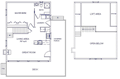 24x32 Cabin w/Loft Plans Package, Blueprints & Material List 