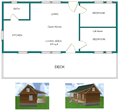 16x 36 Cabin w/ 2 Loft Plans Package, Blueprints, Material List