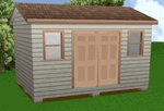 12x16 Storage Shed Plans Package, Blueprints, Material List & Instructions 12x16 Storage Shed Plans Package, Blueprints, Material List & Instructions
