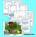 12x14 Storage Shed Plans Package, Blueprints, Material List & Instructions 12x14 Storage Shed Plans Package, Blueprints, Material List & Instructions