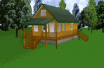 16x30 Cabin w/Loft Plans Package, Blueprints & Material List 