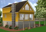 24x34 Cabin w/Full Basement Plans Package, Blueprints, Material List 24x34 Cabin w/Full Basement Plans Package, Blueprints, Material List