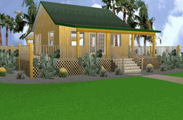 24x24 Cabin w/Covered Porch Plans Package, Blueprints, Material List 24x24 Cabin w/Covered Porch Plans Package, Blueprints, Material List