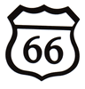 Route 66 Scrapbook Cut Out Route 66 Scrapbook Cut Out