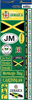 Jamaica Scrapbook Stickers Jamaica Scrapbook Stickers