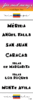 Venezuela Mini Tag for Scrapbooking Venezuela Mini Tag for Scrapbooking