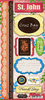 Paradise St. John Scrapbook Stickers Paradise St. John Scrapbook Stickers