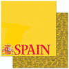 Spain Scrapbook Paper Spain Scrapbook Paper