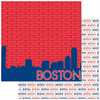 Boston Scrapbook paper Boston Scrapbook paper