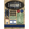 Israel Scrapbook Stickers Israel Scrapbook Stickers