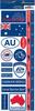 Passports Australia Scrapbook Stickers Passports Australia Scrapbook Stickers