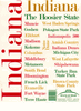 State of Mine Indiana Scrapbook Stickers State of Mine Indiana Scrapbook Stickers