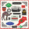 Sightseeing Morocco Scrapbook Stickers Sightseeing Morocco Scrapbook Stickers