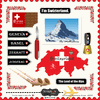 Sightseeing Switzerland Scrapbook Stickers Sightseeing Switzerland Scrapbook Stickers