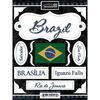 Discover Brazil Scrapbook Stickers Discover Brazil Scrapbook Stickers