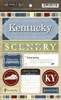 Lovely Kentucky Scrapbook Stickers Lovely Kentucky Scrapbook Stickers