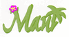 Layered Maui Scrapbook Cut Out Layered Maui Scrapbook Cut Out